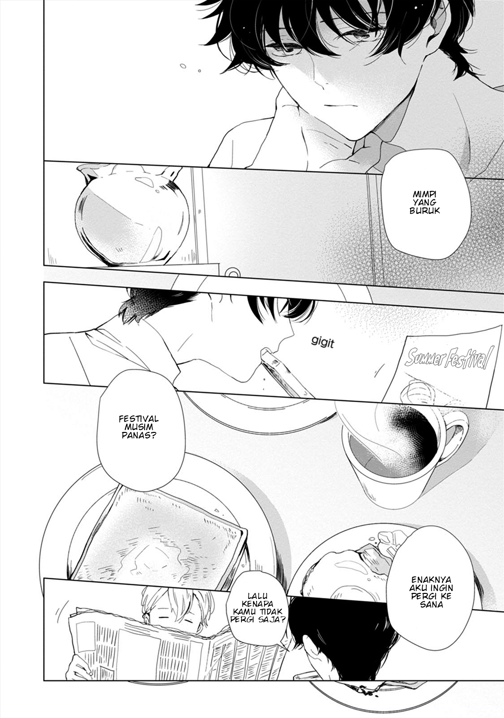 Koi ni mo Naranai. Chapter 3 - halaman 5