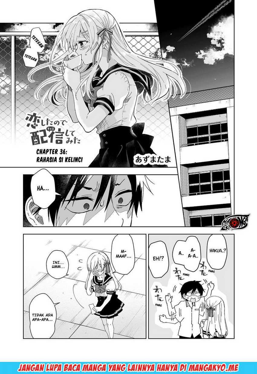 Koi Shita no de, Haishin Shite Mita Chapter 36 - halaman 2