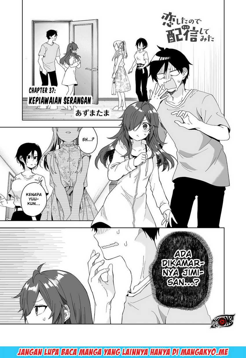 Koi Shita no de, Haishin Shite Mita Chapter 37 - halaman 2