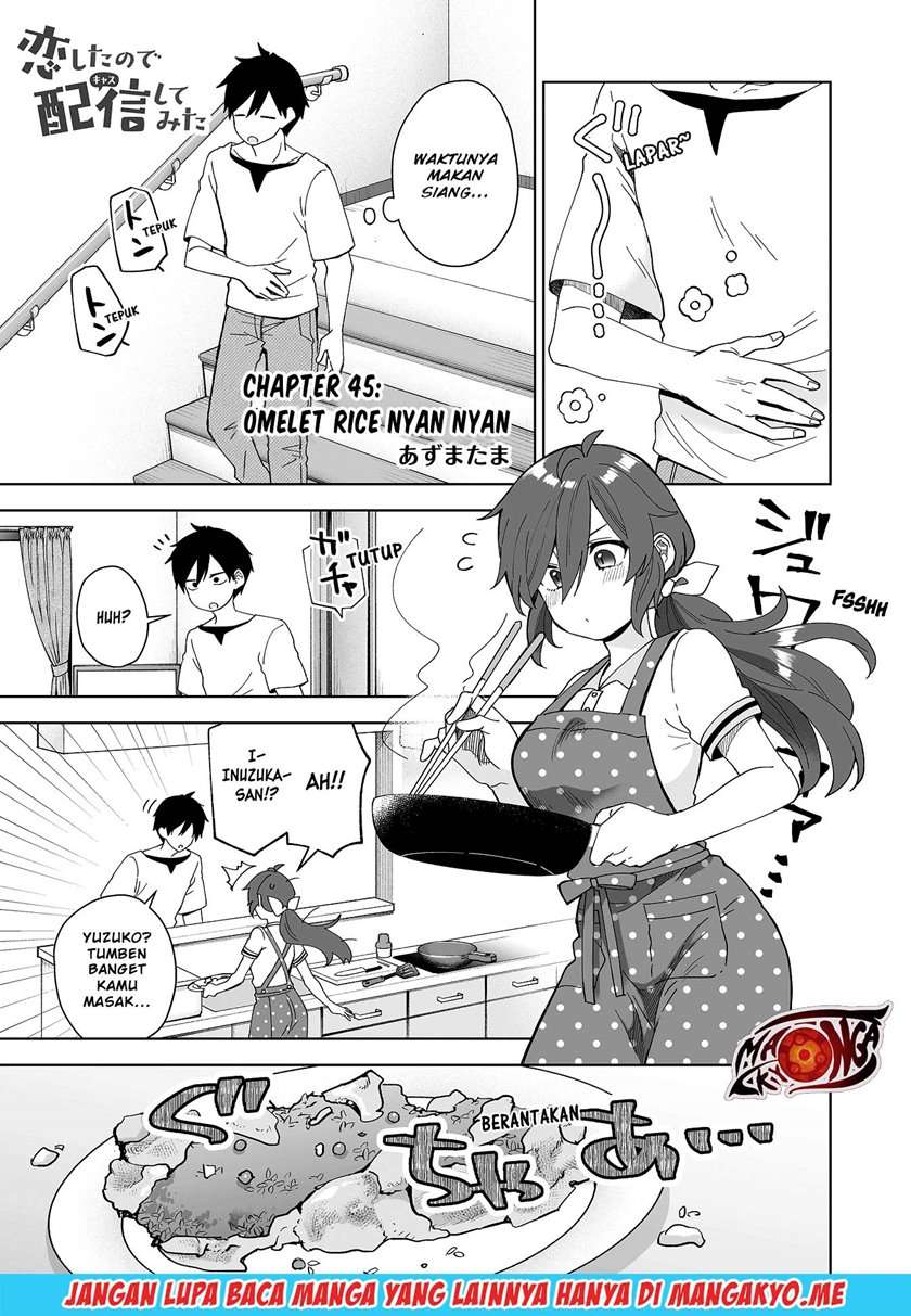 Koi Shita no de, Haishin Shite Mita Chapter 45 - halaman 2