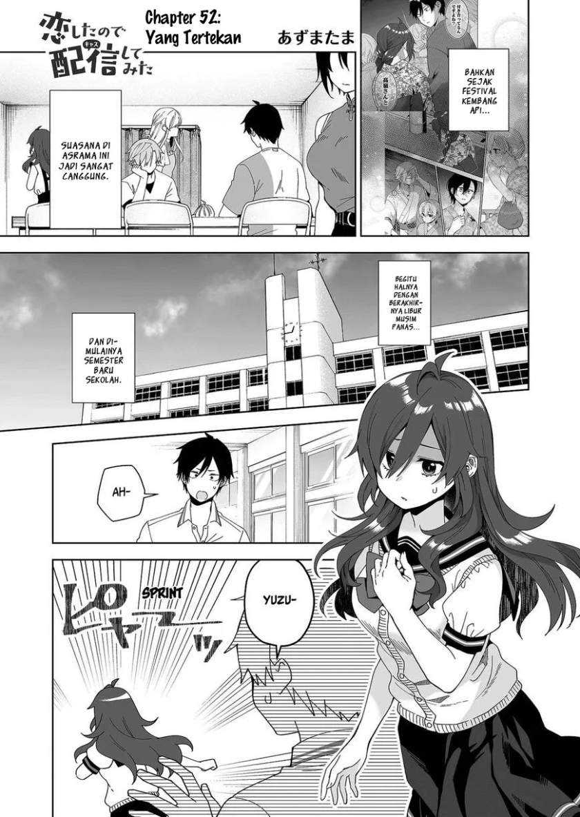 Koi Shita no de, Haishin Shite Mita Chapter 52 - halaman 2