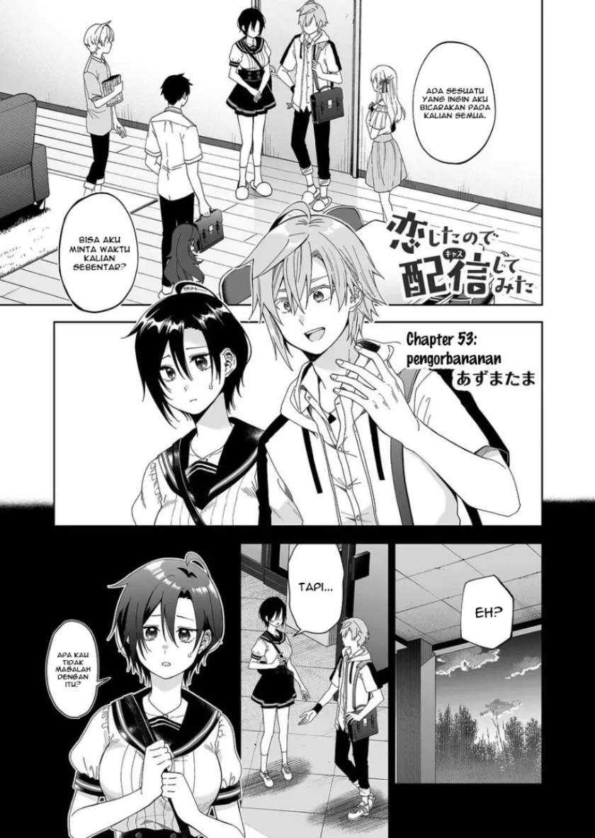 Koi Shita no de, Haishin Shite Mita Chapter 53 - halaman 2