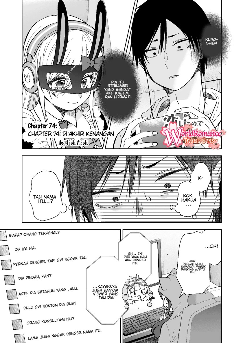 Koi Shita no de, Haishin Shite Mita Chapter 74 - halaman 2