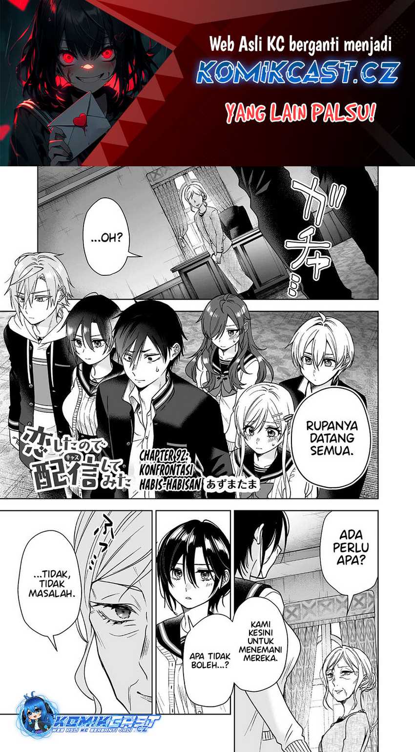 Koi Shita no de, Haishin Shite Mita Chapter 92 - halaman 2