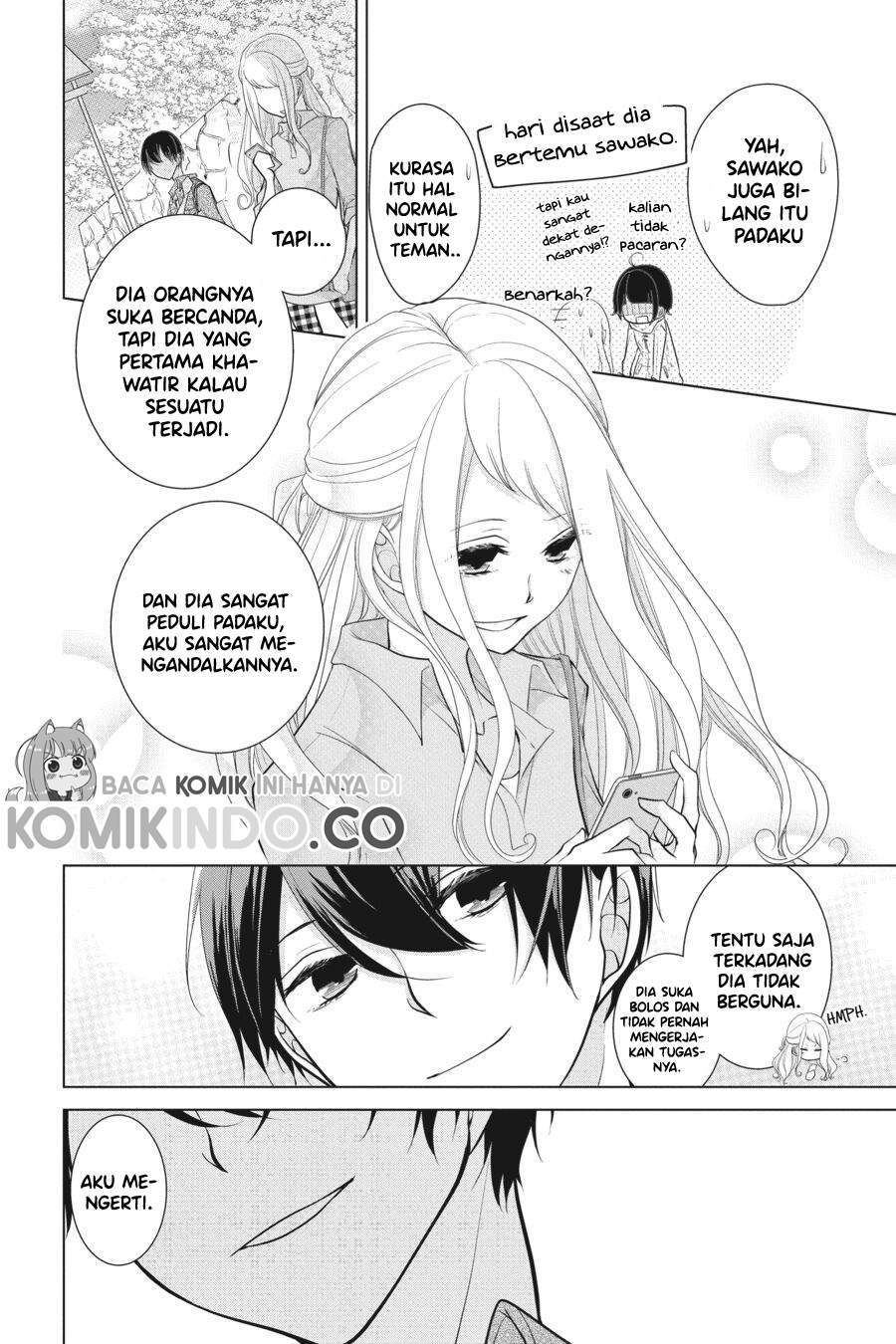 Koi to Shinzou Chapter 17 - halaman 9