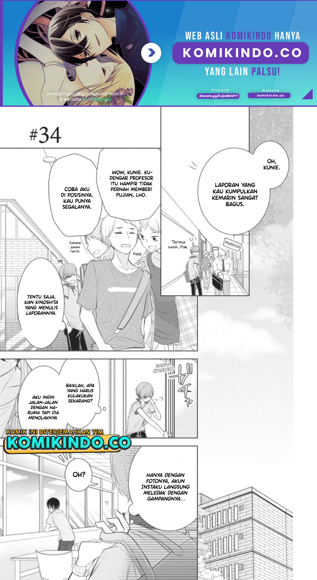 Koi to Shinzou Chapter 34 - halaman 2