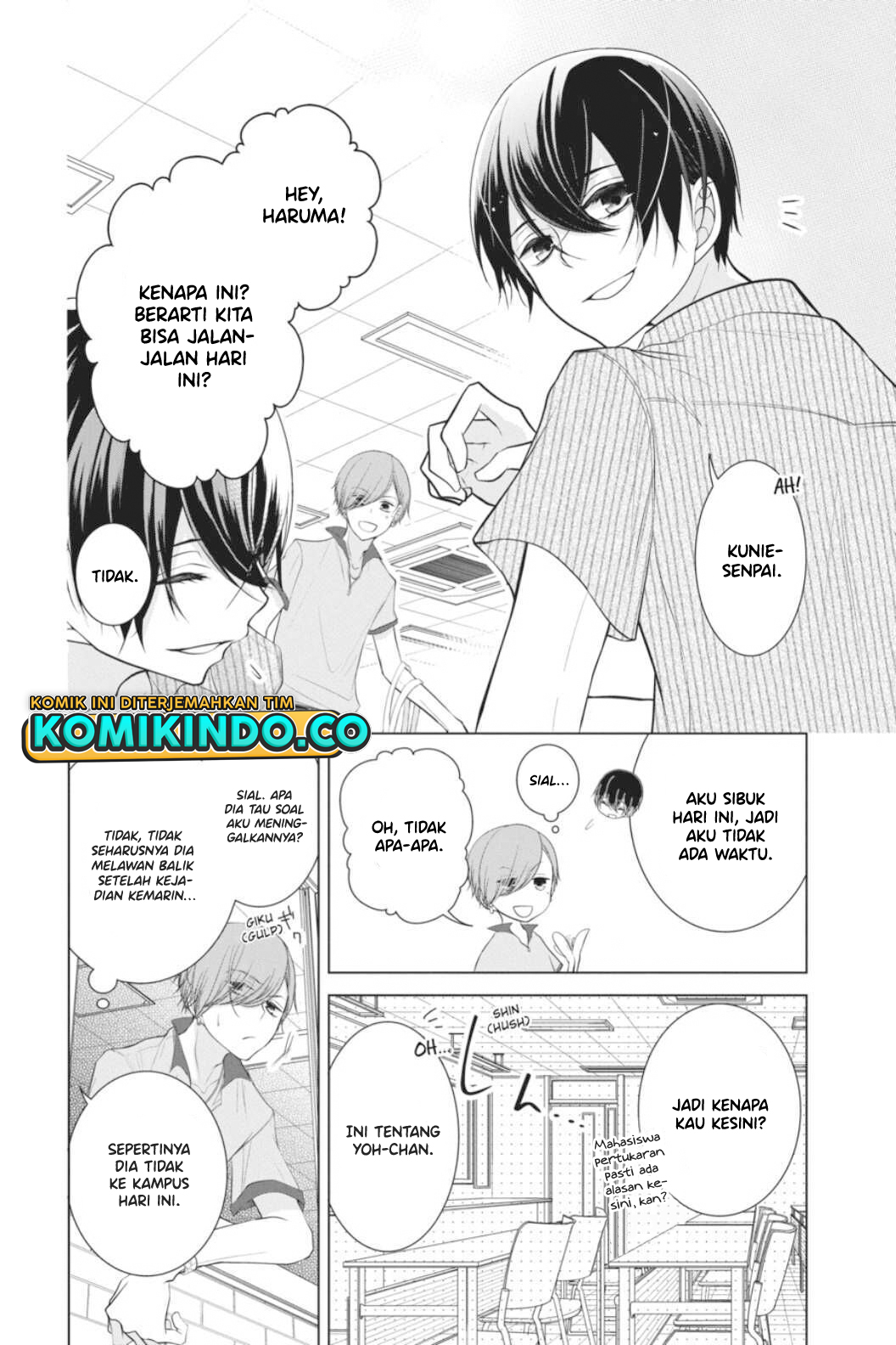 Koi to Shinzou Chapter 34 - halaman 3