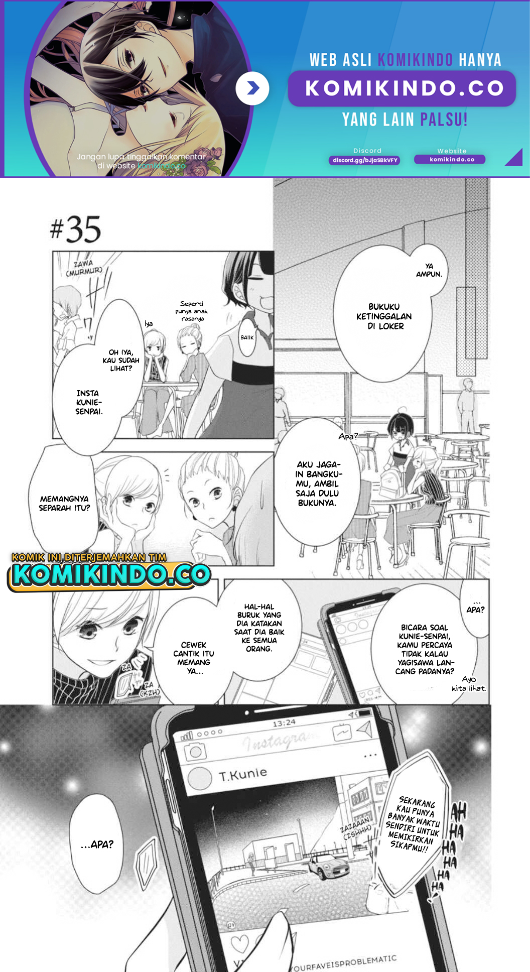 Koi to Shinzou Chapter 35 - halaman 2
