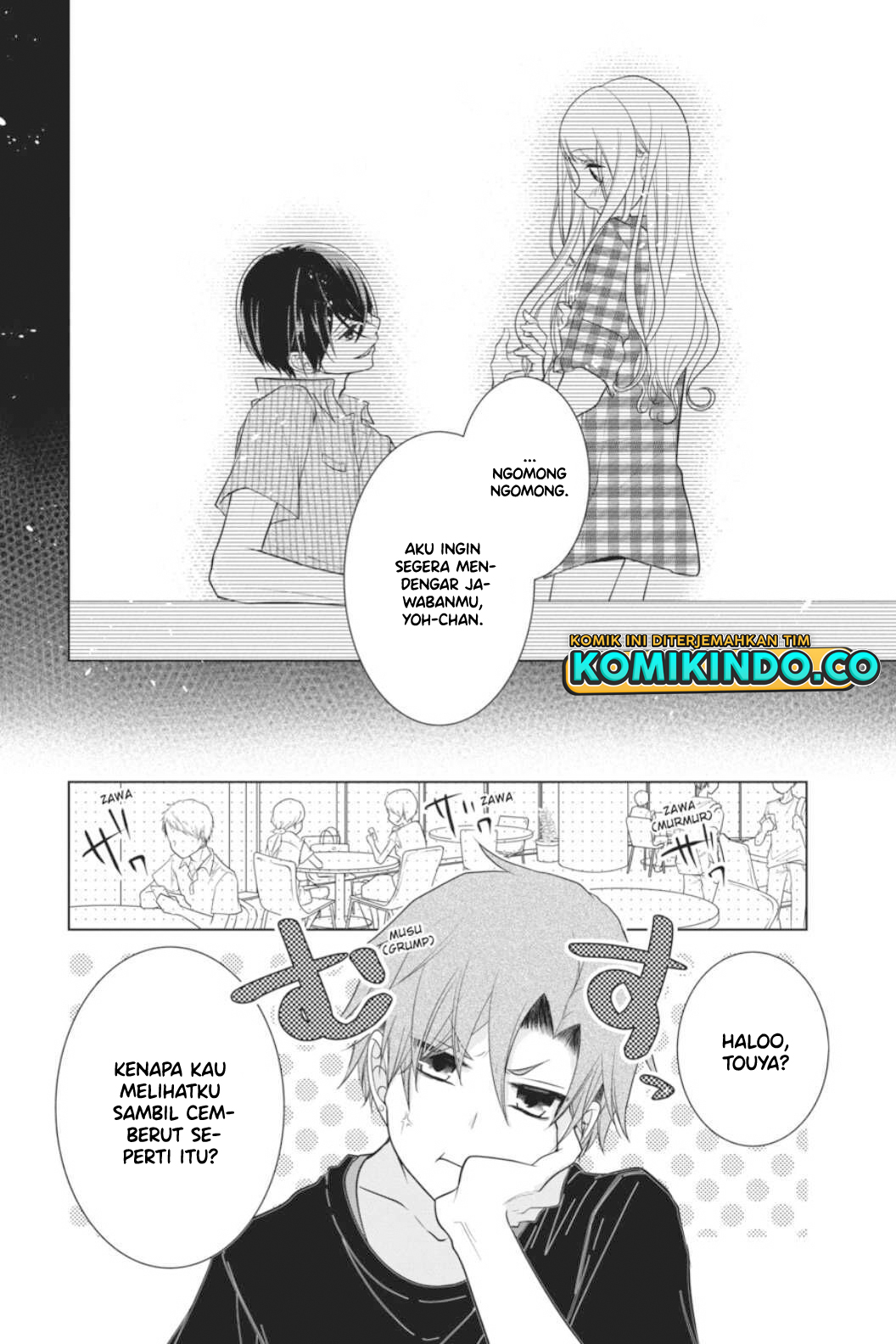 Koi to Shinzou Chapter 37 - halaman 3