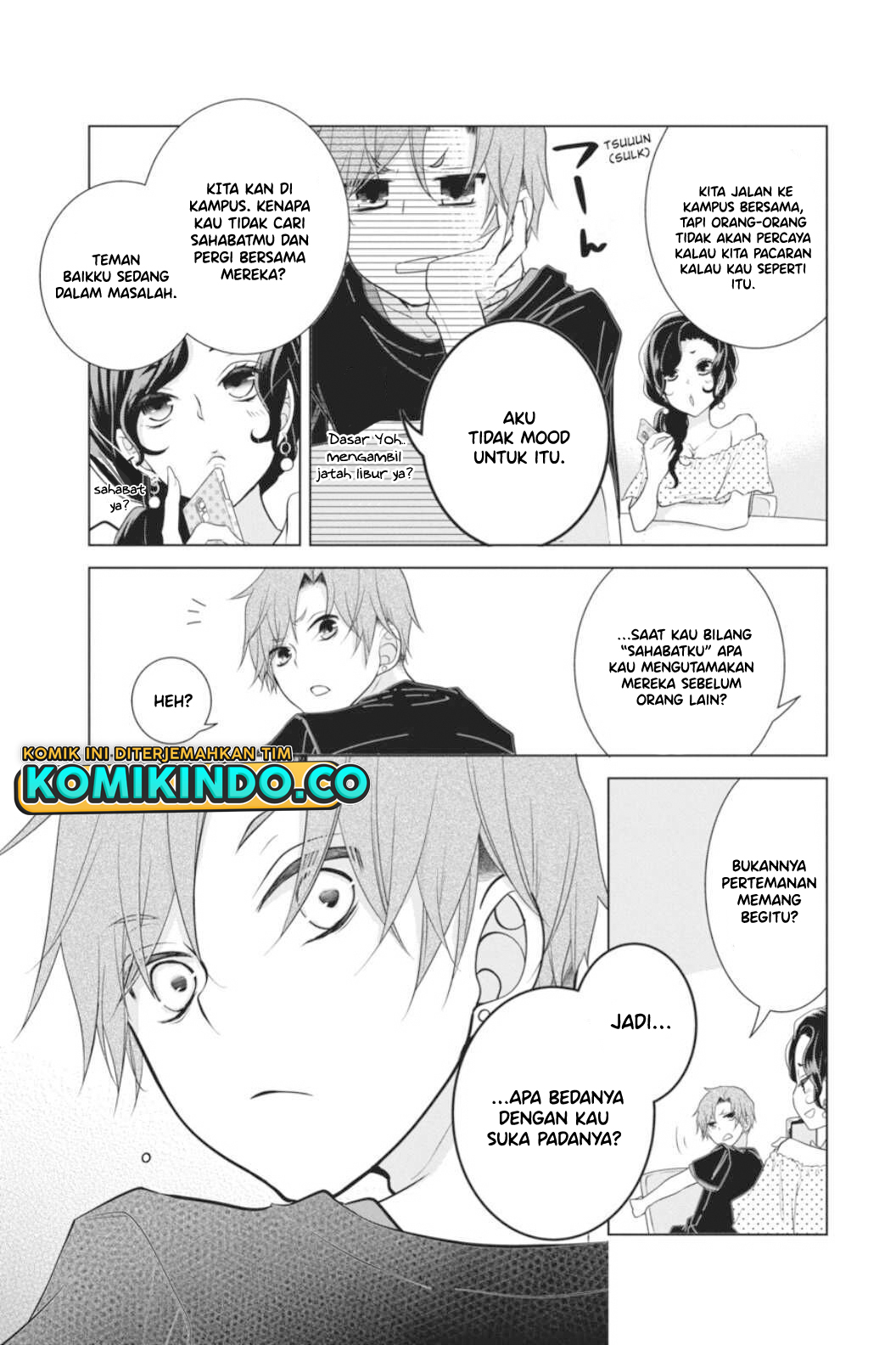 Koi to Shinzou Chapter 37 - halaman 4
