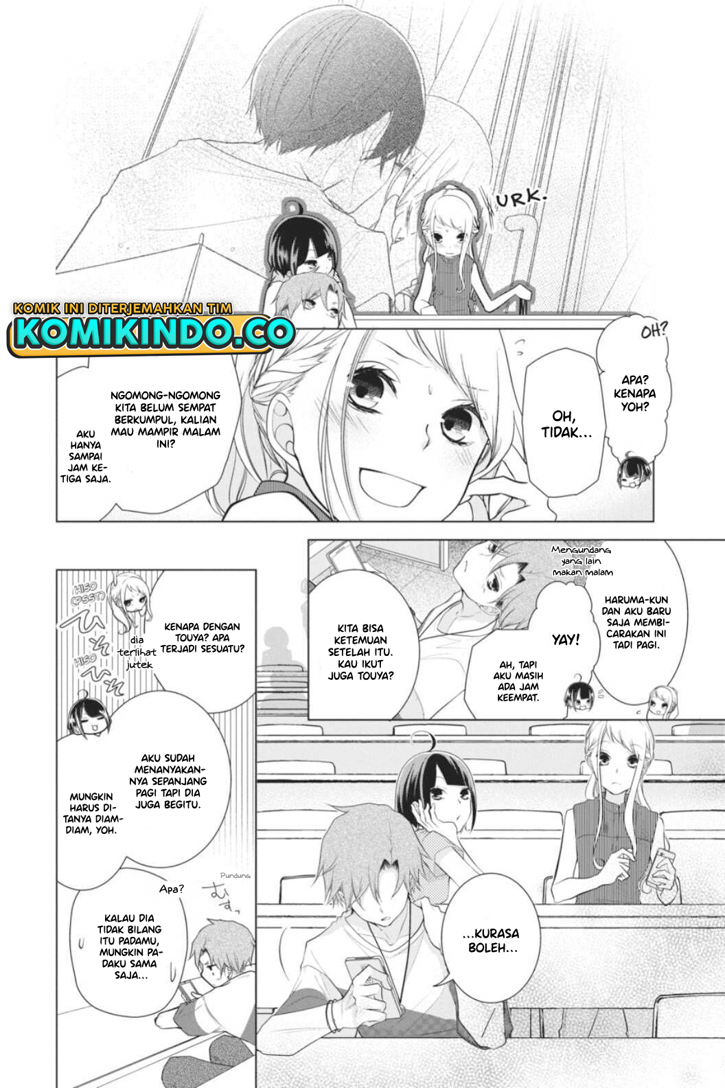 Koi to Shinzou Chapter 40 - halaman 7