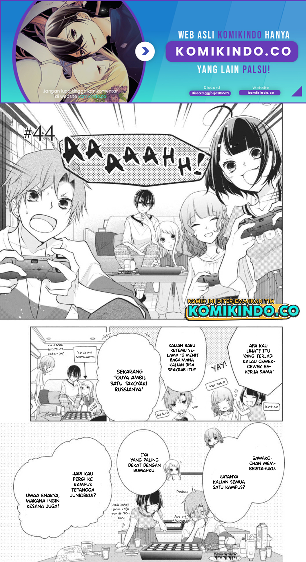 Koi to Shinzou Chapter 44 - halaman 2