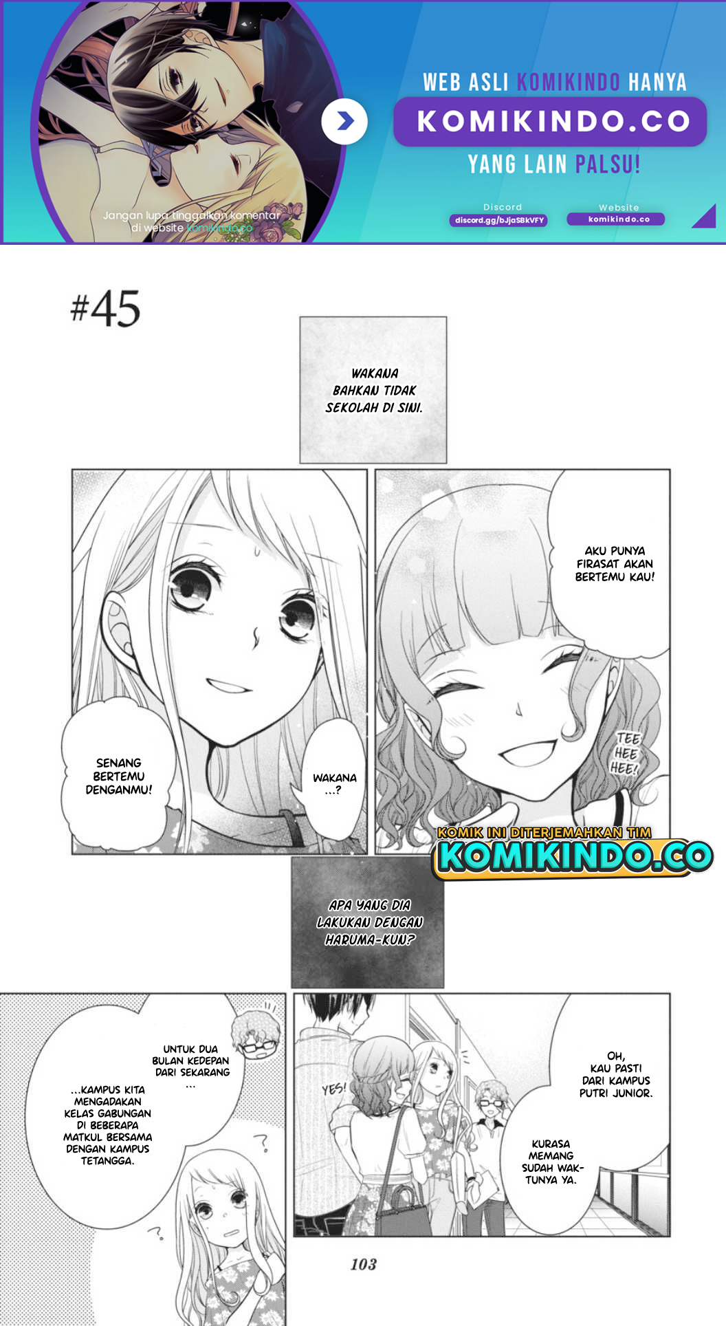 Koi to Shinzou Chapter 45 - halaman 2