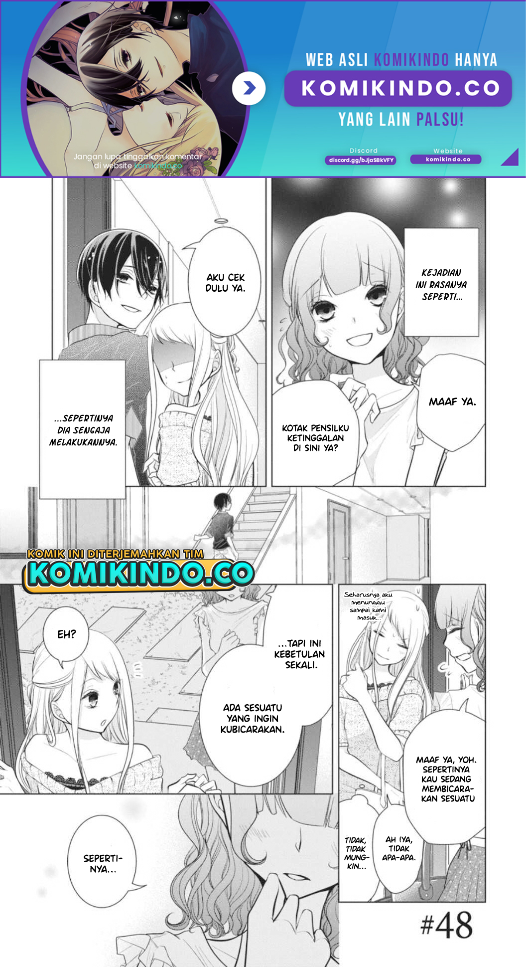 Koi to Shinzou Chapter 48 - halaman 2