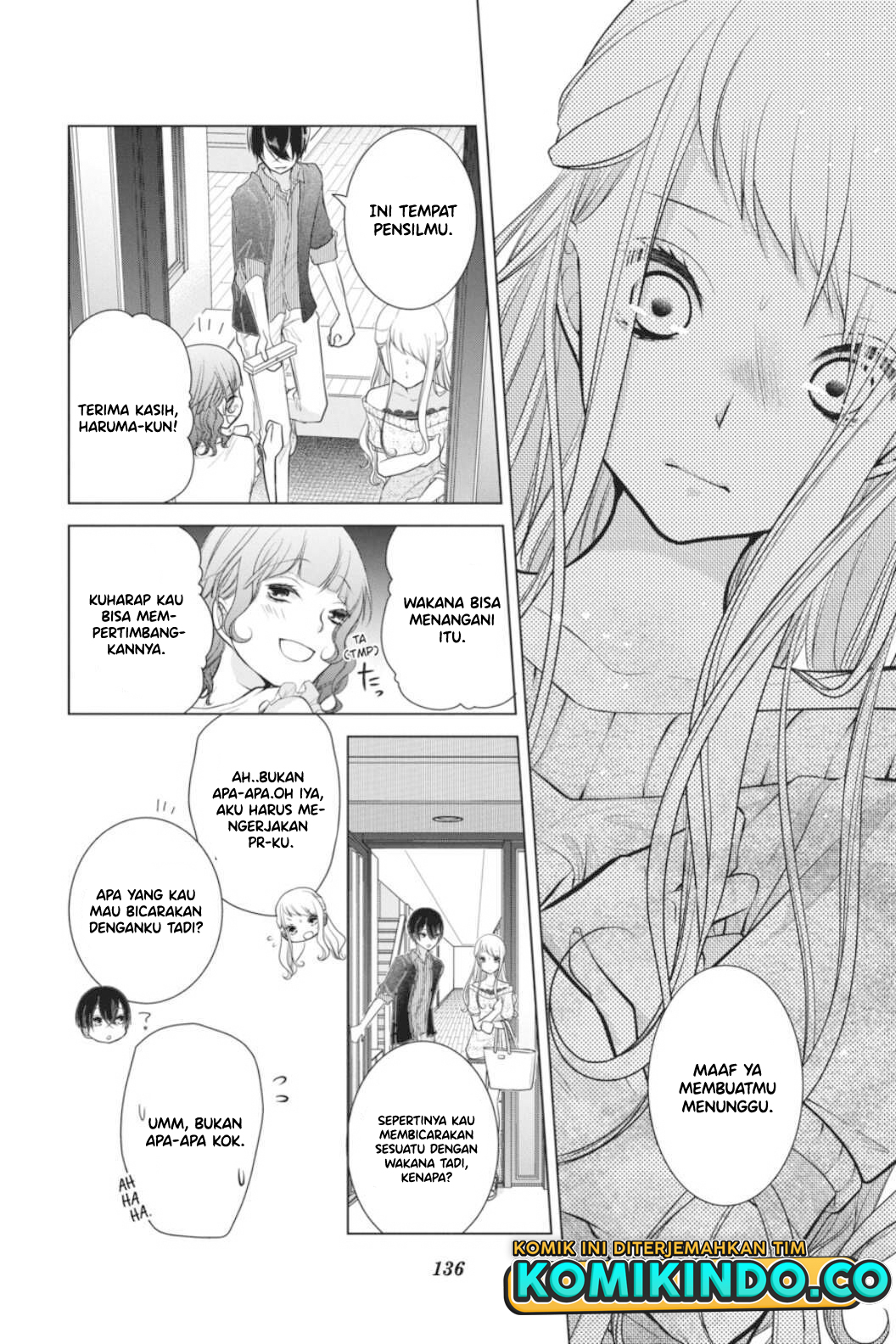 Koi to Shinzou Chapter 48 - halaman 7