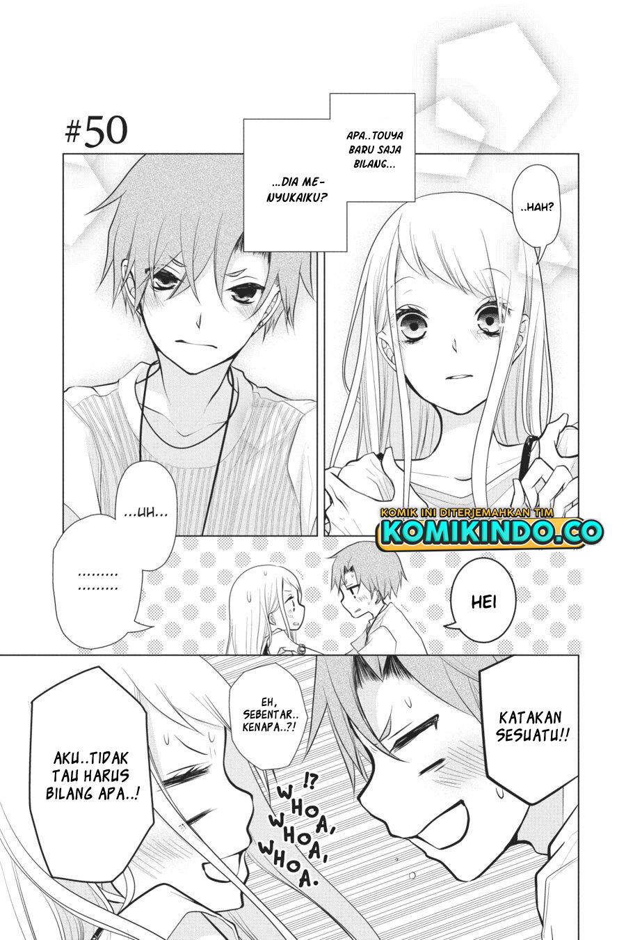 Koi to Shinzou Chapter 50 - halaman 5