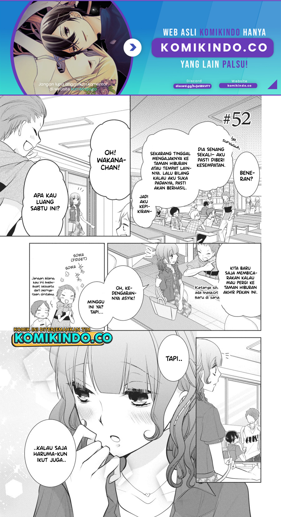 Koi to Shinzou Chapter 52 - halaman 2
