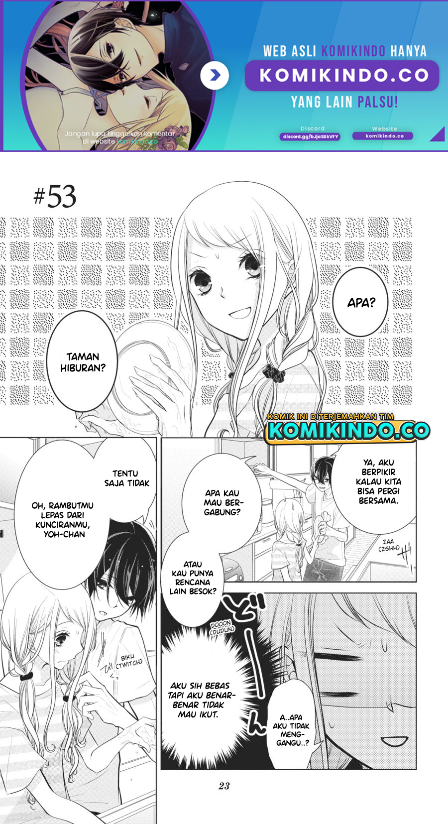 Koi to Shinzou Chapter 53 - halaman 2