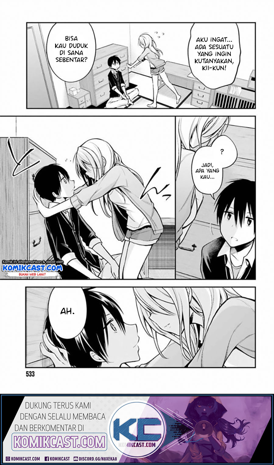 Koi to Utatane Chapter 17 - halaman 8