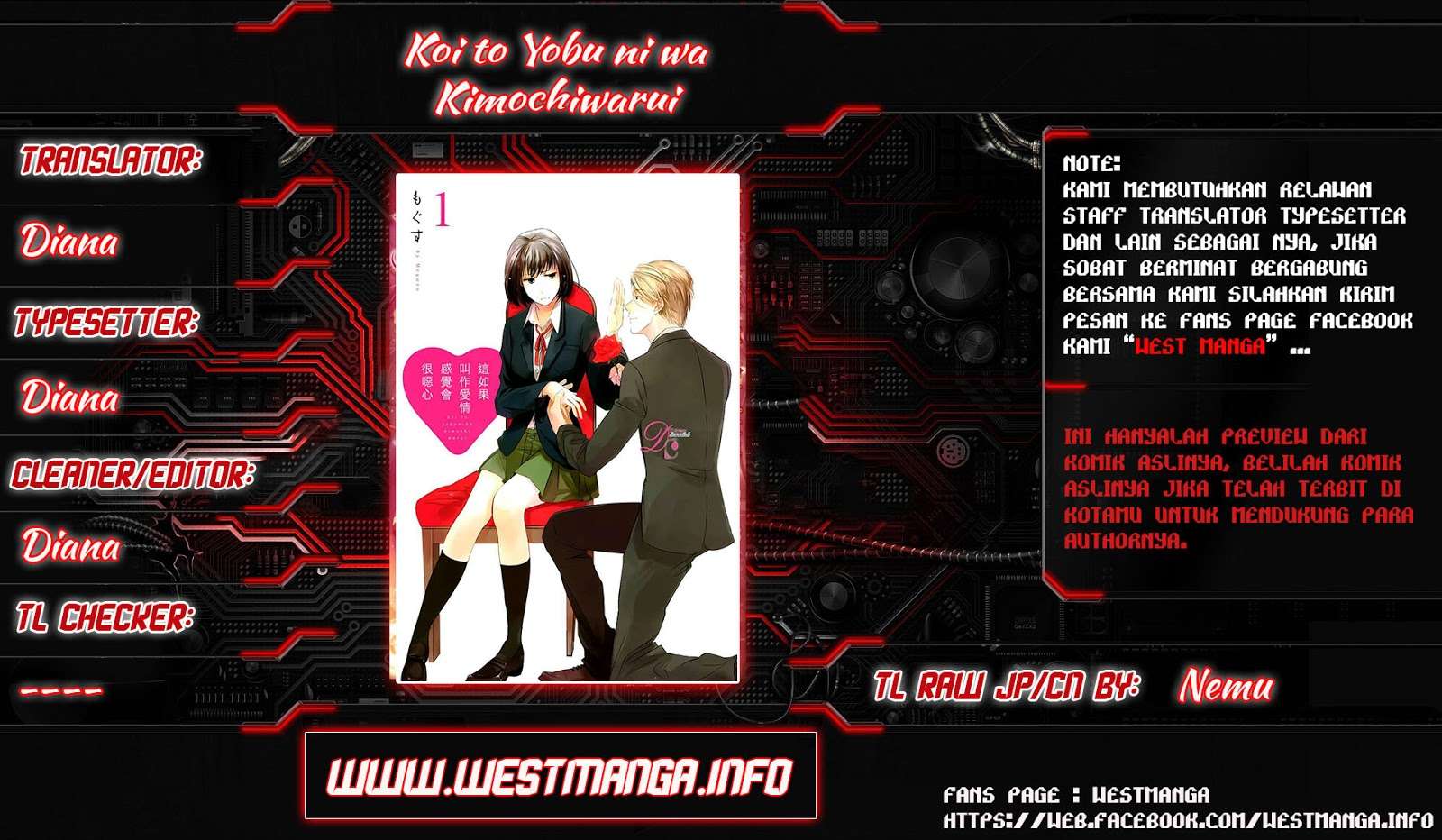 Koi to Yobu ni wa Kimochi Warui Chapter 2 - halaman 2