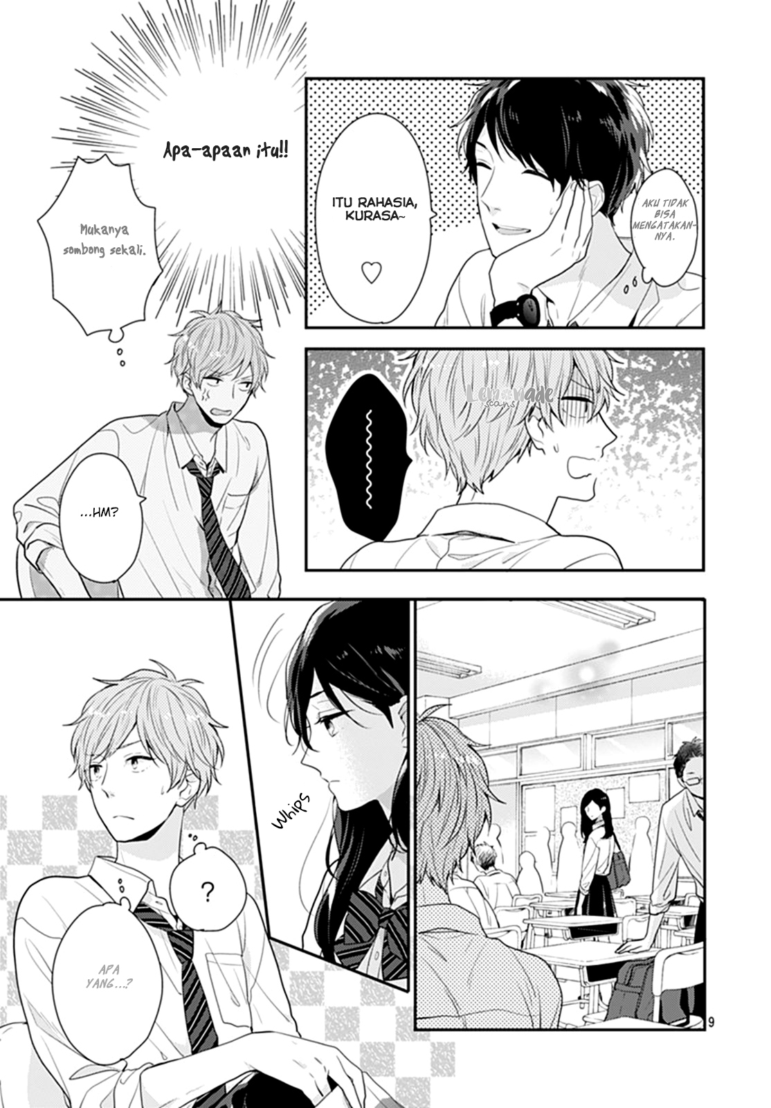 Koi wo Shiranai Bokutachi wa Chapter 10 - halaman 10