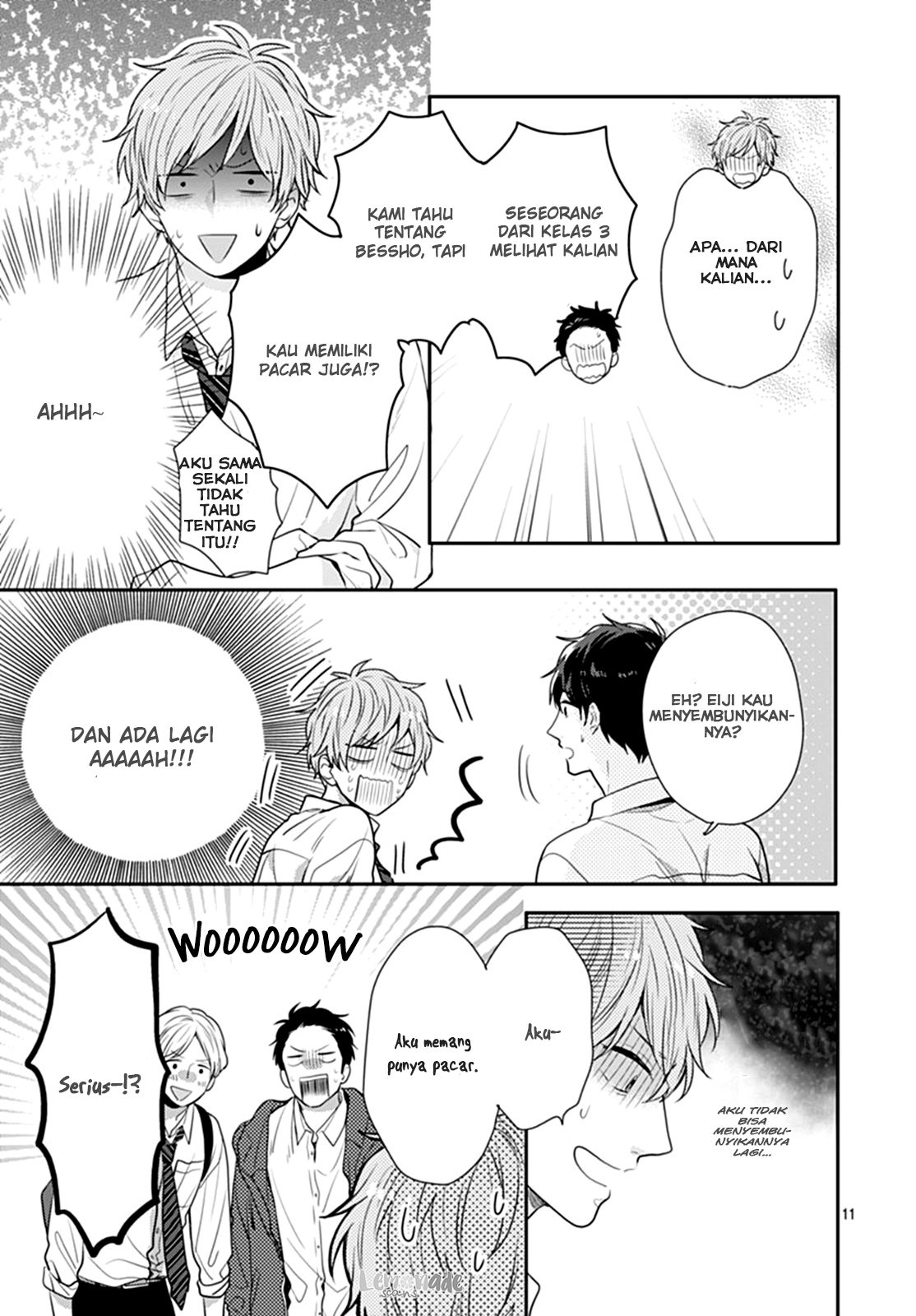 Koi wo Shiranai Bokutachi wa Chapter 10 - halaman 12