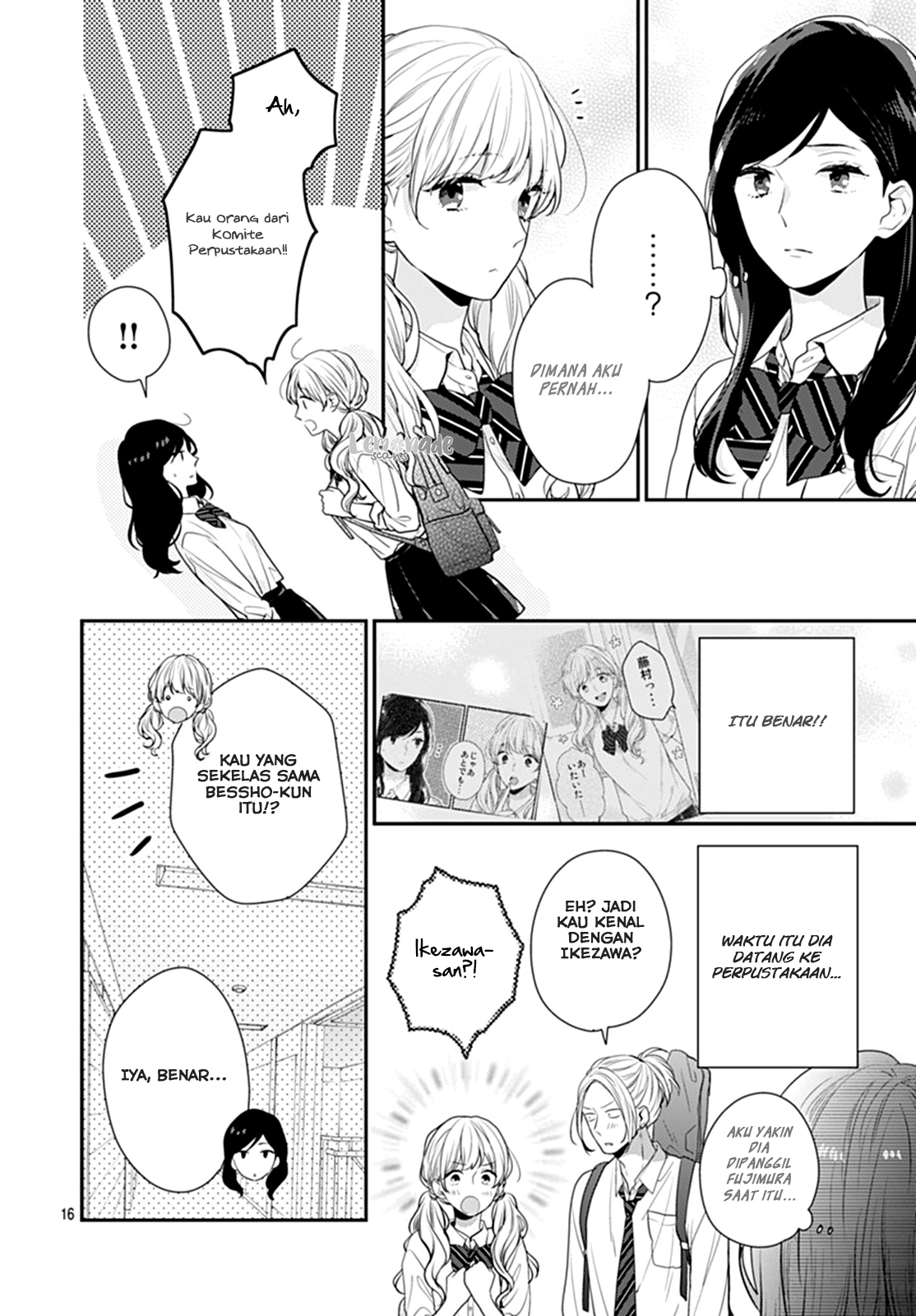 Koi wo Shiranai Bokutachi wa Chapter 10 - halaman 17