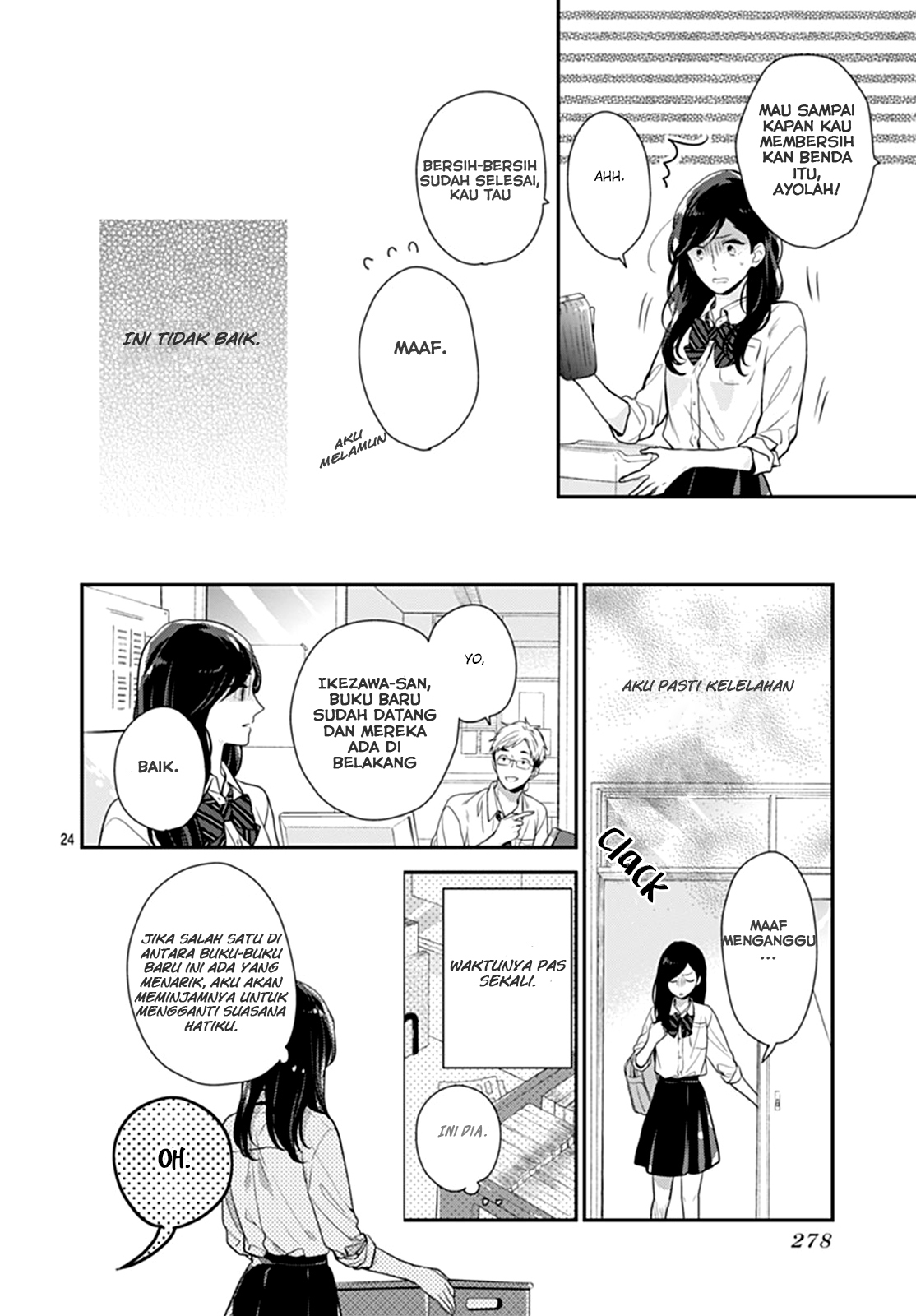 Koi wo Shiranai Bokutachi wa Chapter 10 - halaman 25