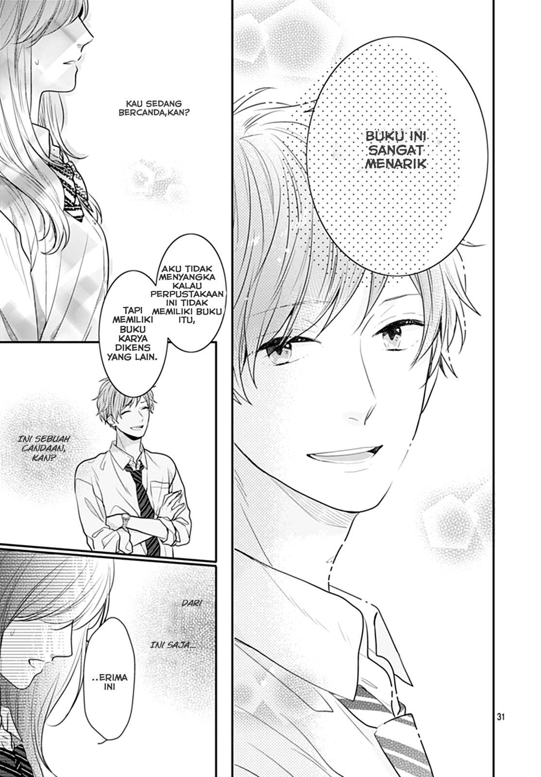 Koi wo Shiranai Bokutachi wa Chapter 10 - halaman 32