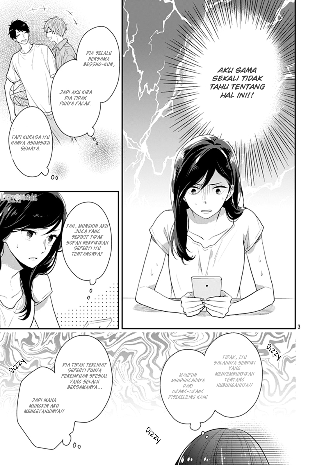 Koi wo Shiranai Bokutachi wa Chapter 10 - halaman 4