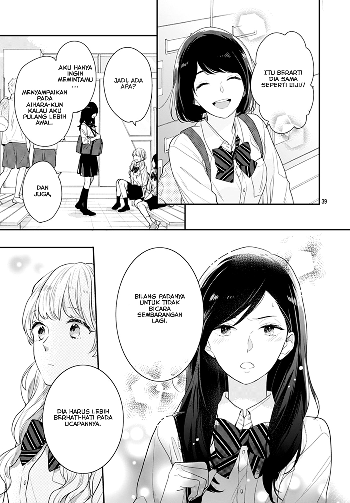 Koi wo Shiranai Bokutachi wa Chapter 10 - halaman 40