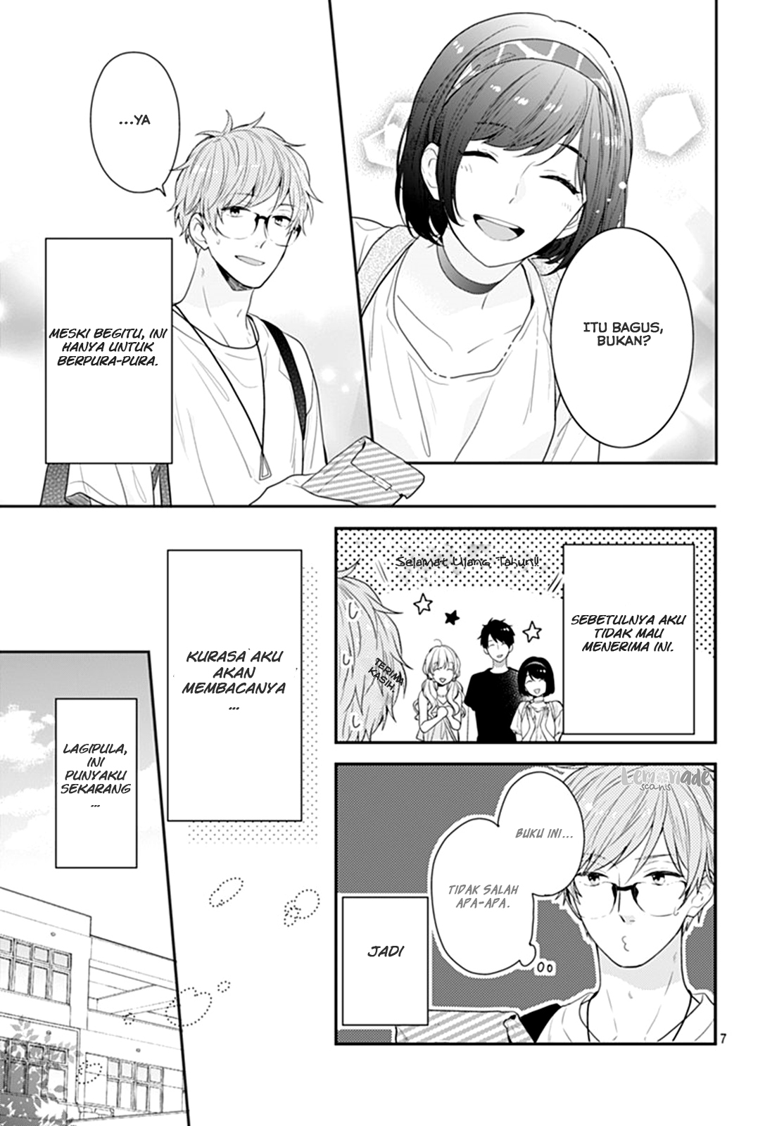 Koi wo Shiranai Bokutachi wa Chapter 10 - halaman 8
