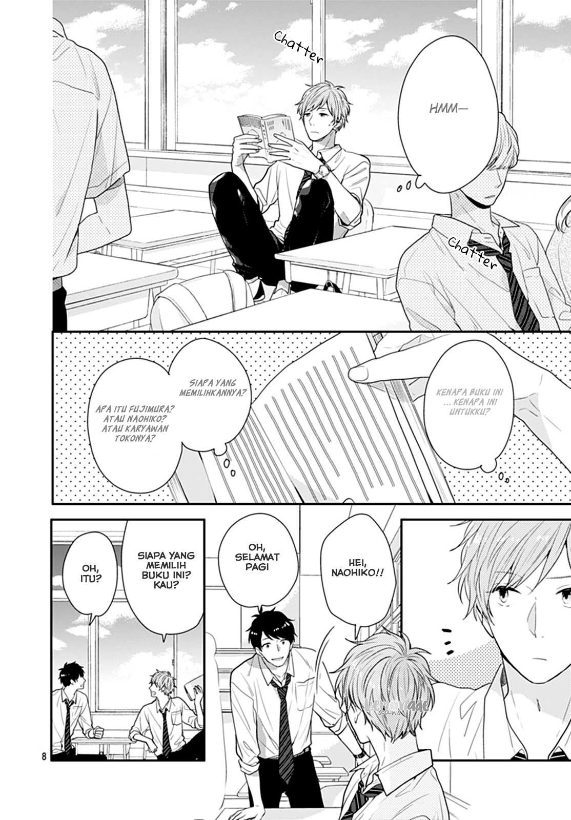 Koi wo Shiranai Bokutachi wa Chapter 10 - halaman 9