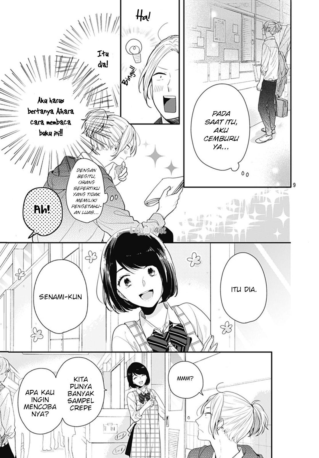Koi wo Shiranai Bokutachi wa Chapter 11 - halaman 10