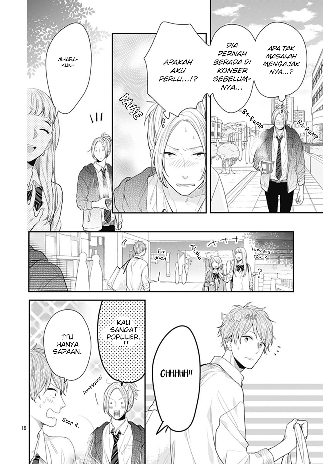 Koi wo Shiranai Bokutachi wa Chapter 11 - halaman 17