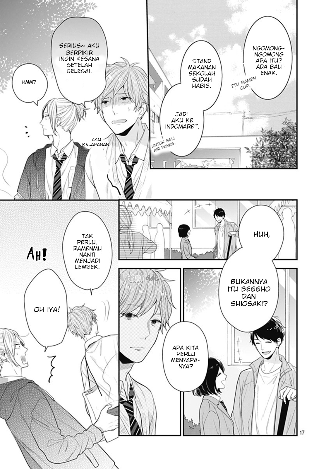 Koi wo Shiranai Bokutachi wa Chapter 11 - halaman 18