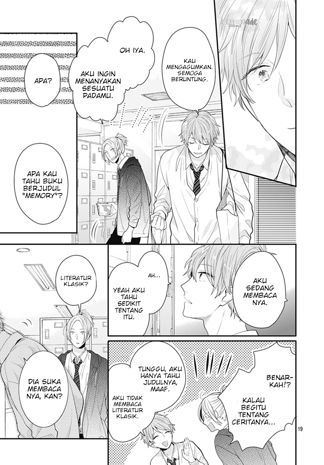 Koi wo Shiranai Bokutachi wa Chapter 11 - halaman 20