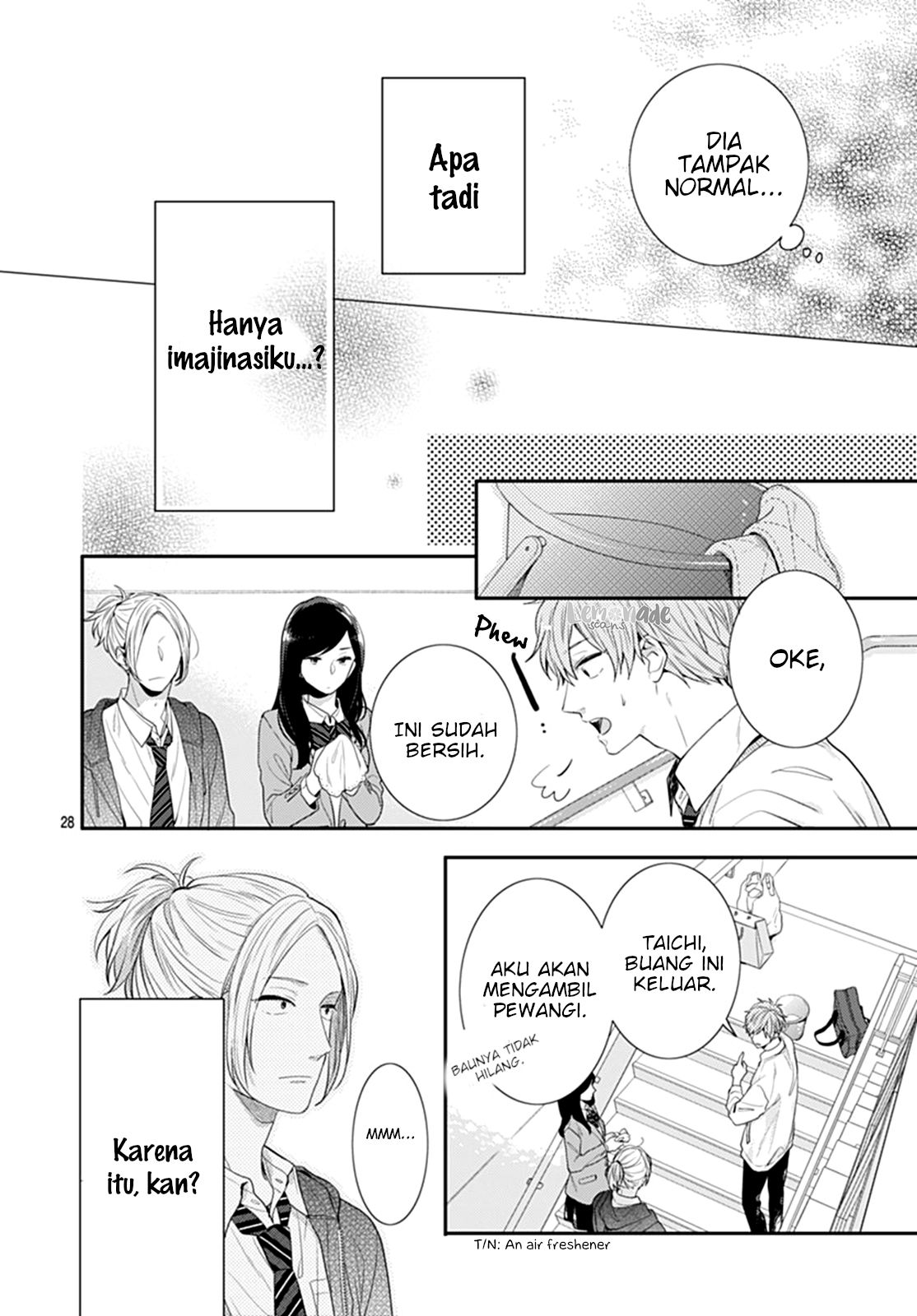 Koi wo Shiranai Bokutachi wa Chapter 11 - halaman 29