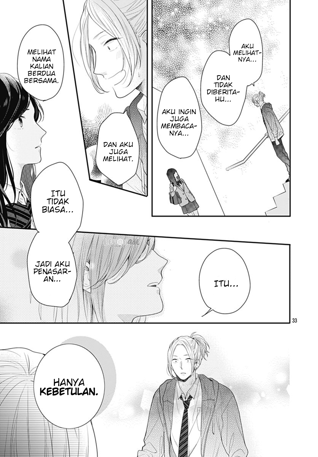 Koi wo Shiranai Bokutachi wa Chapter 11 - halaman 34