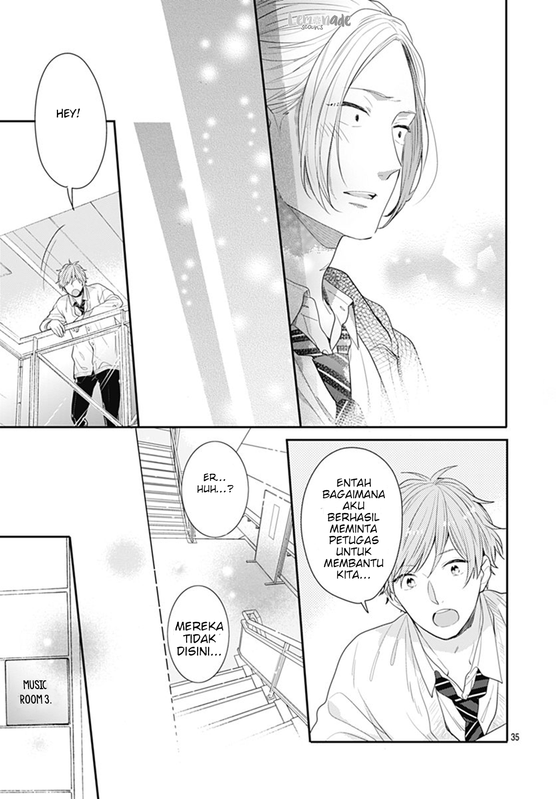 Koi wo Shiranai Bokutachi wa Chapter 11 - halaman 36
