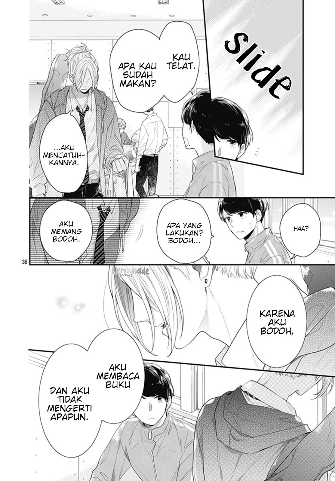 Koi wo Shiranai Bokutachi wa Chapter 11 - halaman 37