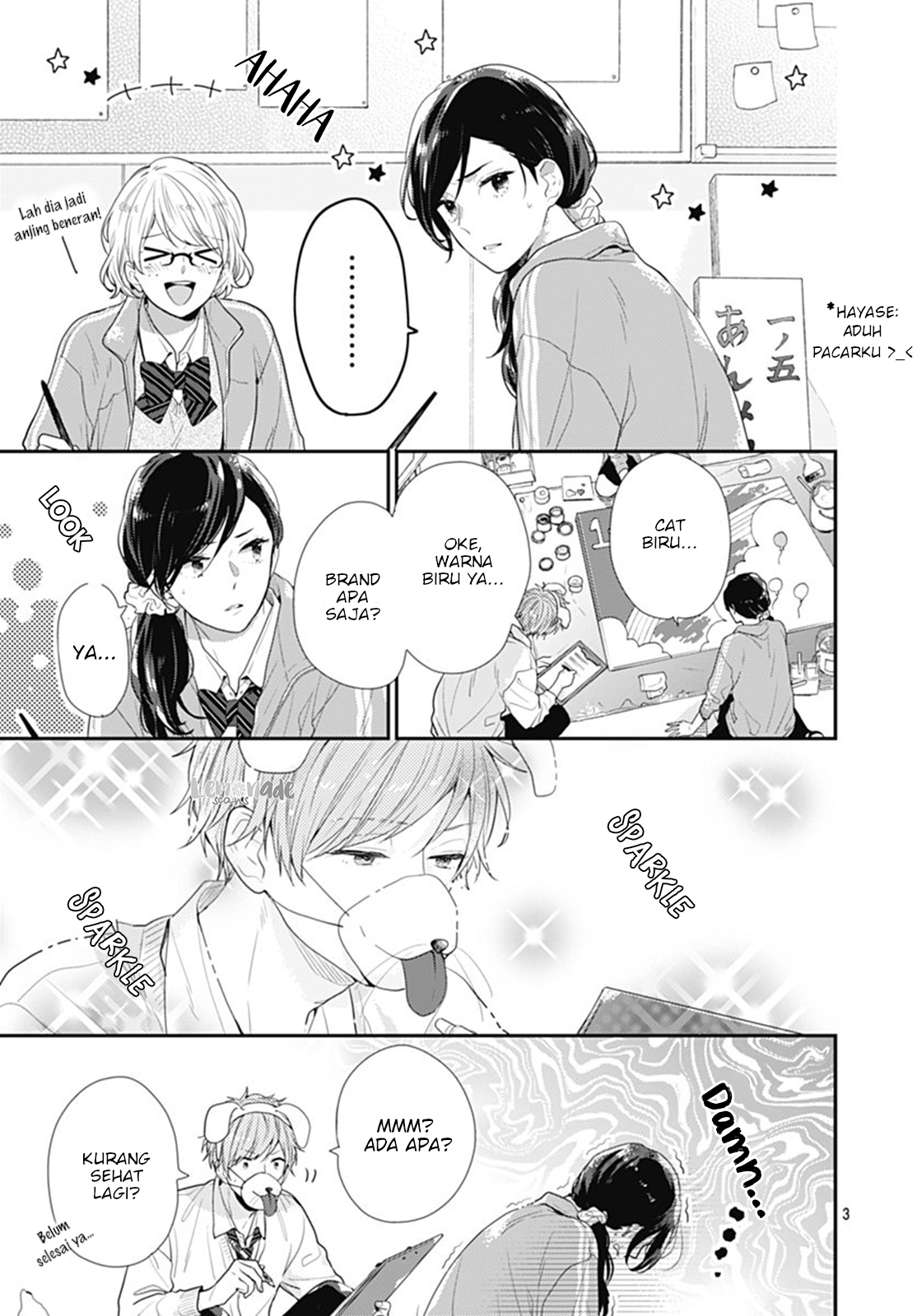 Koi wo Shiranai Bokutachi wa Chapter 11 - halaman 4