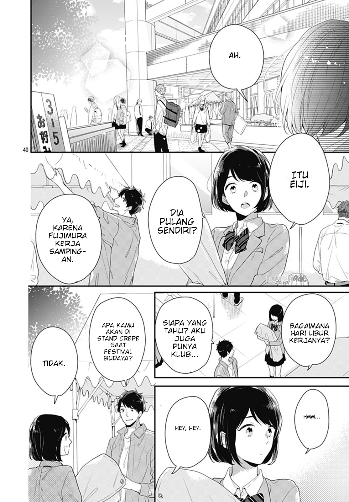 Koi wo Shiranai Bokutachi wa Chapter 11 - halaman 41