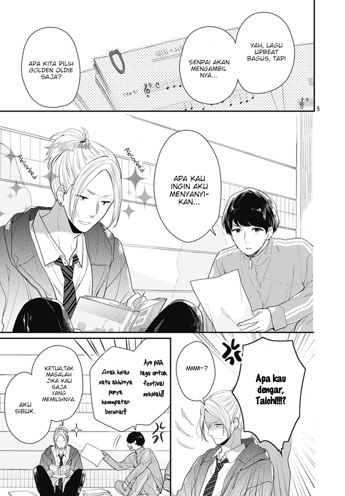 Koi wo Shiranai Bokutachi wa Chapter 11 - halaman 6