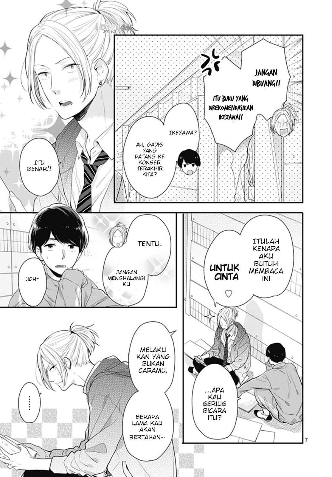Koi wo Shiranai Bokutachi wa Chapter 11 - halaman 8