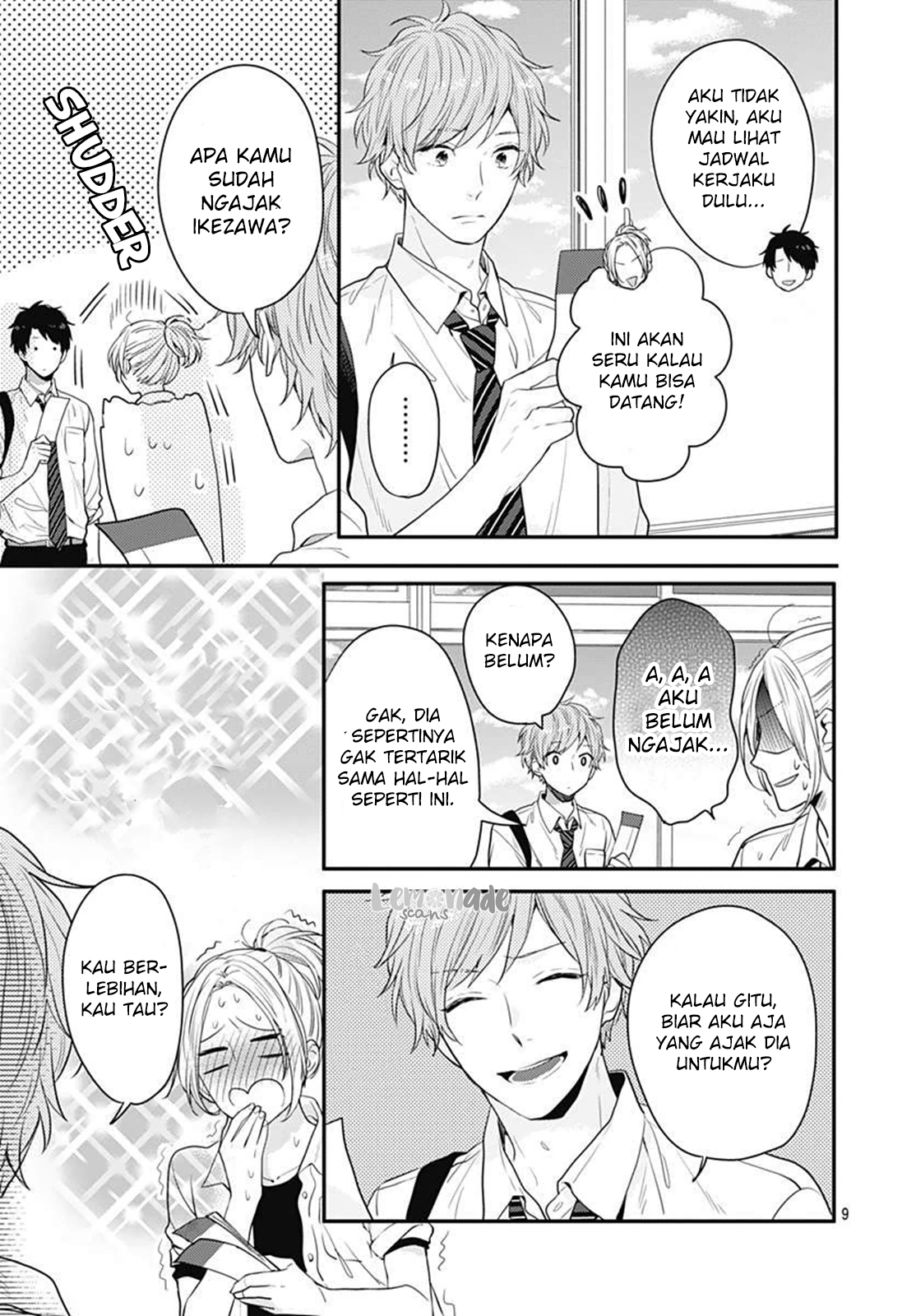 Koi wo Shiranai Bokutachi wa Chapter 3 - halaman 10