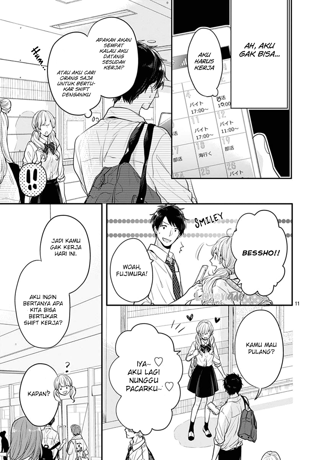 Koi wo Shiranai Bokutachi wa Chapter 3 - halaman 12