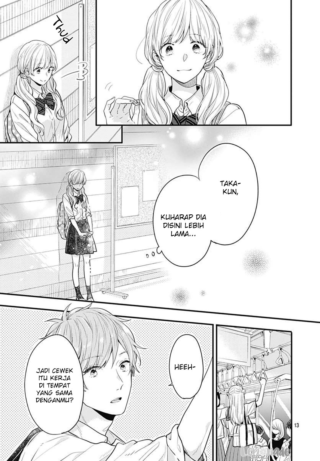 Koi wo Shiranai Bokutachi wa Chapter 3 - halaman 14