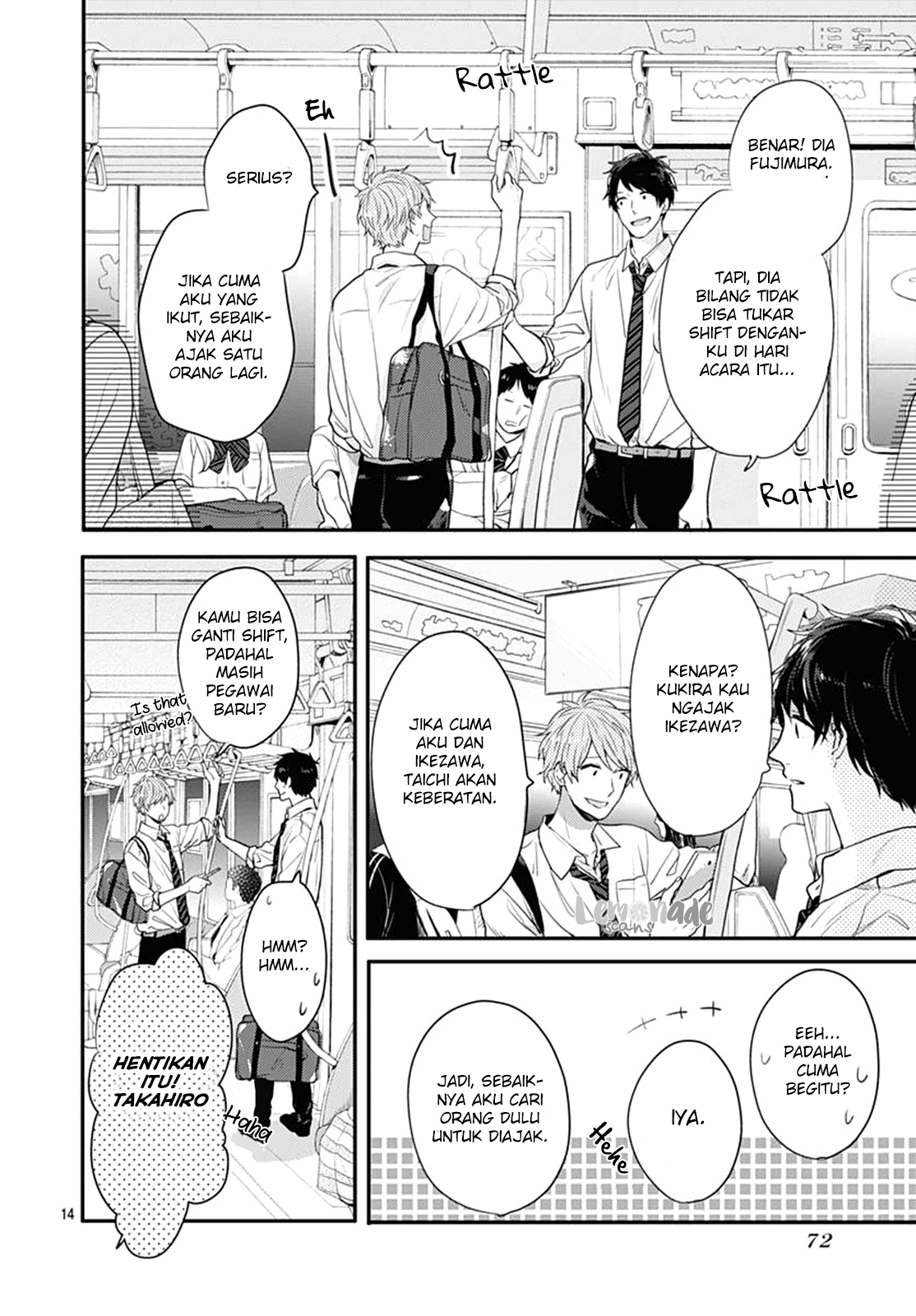 Koi wo Shiranai Bokutachi wa Chapter 3 - halaman 15
