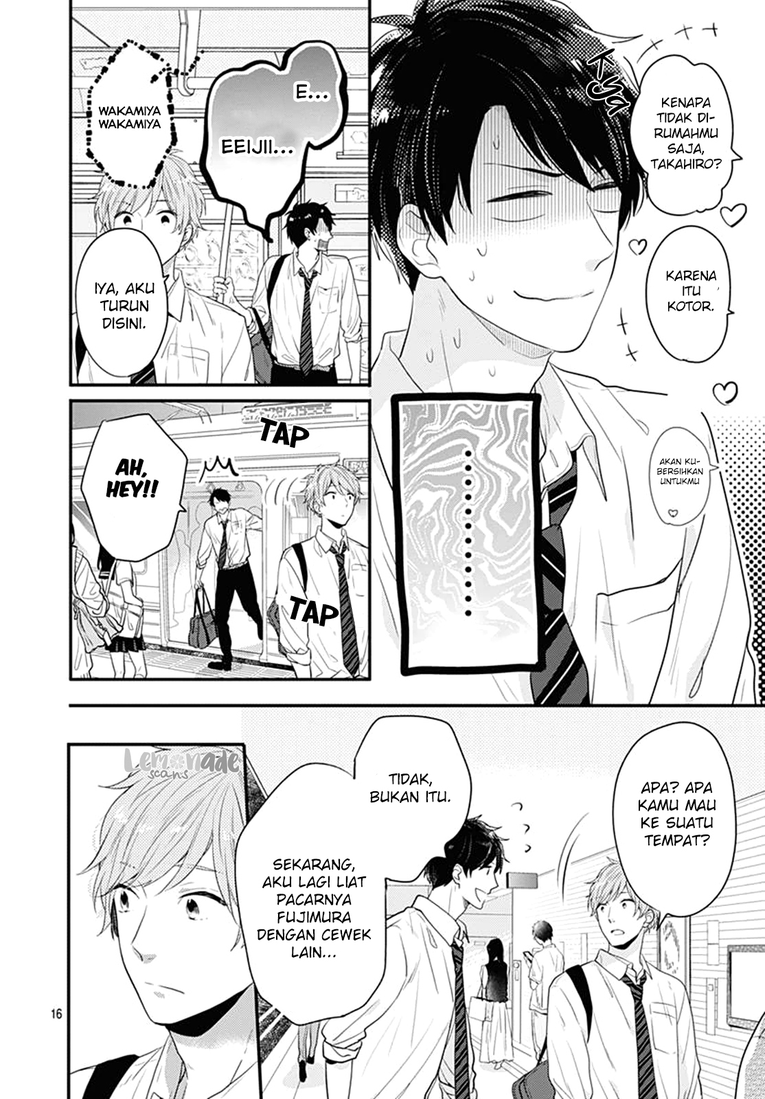 Koi wo Shiranai Bokutachi wa Chapter 3 - halaman 17